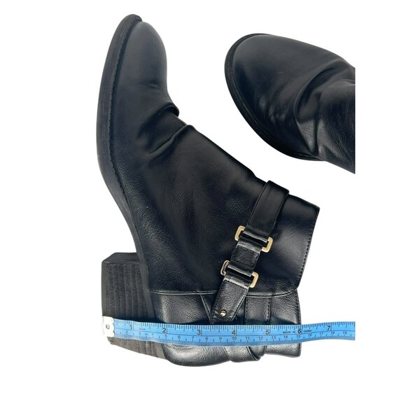 Dr. Scholls Women's Black Ankle Boots with 1.5" Heel Size 11M - Picture 8 of 9